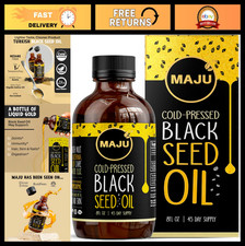 Pure Black Seed Oil 8 oz - Cold-Pressed, High Thymoquinone, Turkish Cumin Oil