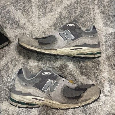 New Balance 2002R Protection Pack Rain Cloud Gray Suede Low Top M2002RDA