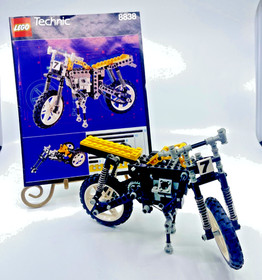 Vintage Lego 8838 Technic Shock Cycle w/instruction Book Toy