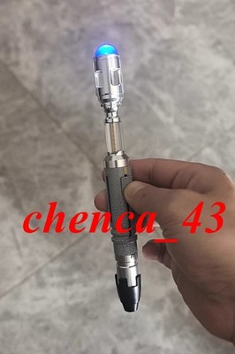 Newest Doctor Who 10th Metal Sonic Screwdriver NAWYA Replica LED