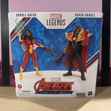 Marvel Avengers Legends Skrull Queen and Super-Skrull Action Figure Set