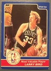 Larry Bird 1984 Star Blue Most Valuable Player Card #8 (5596) vg-ex