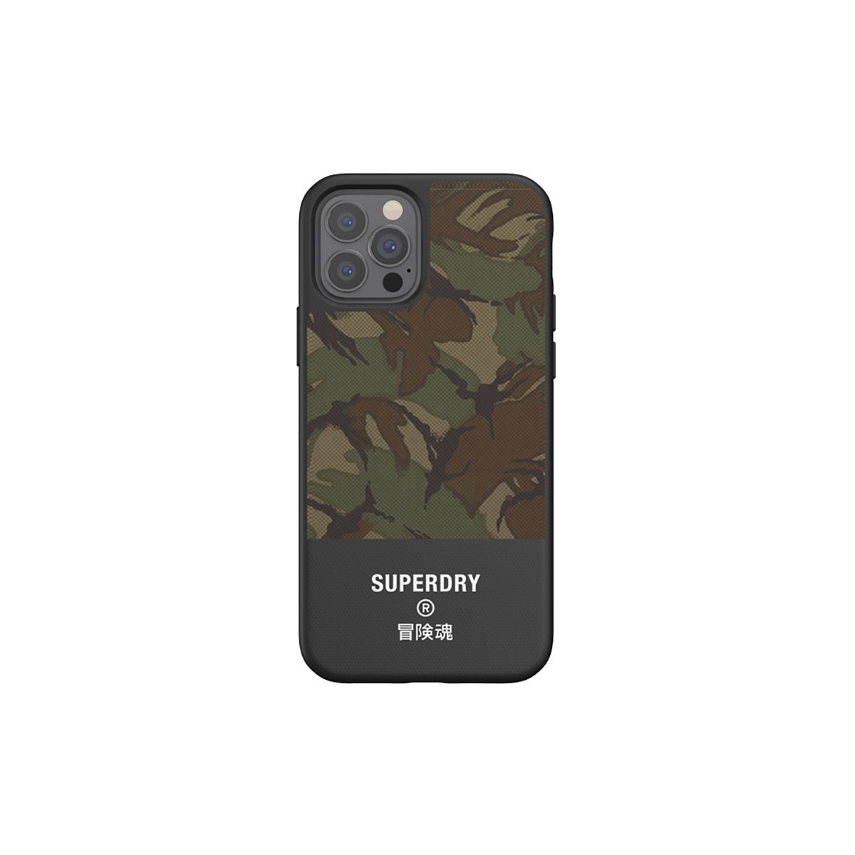 Coque iPhone 12 Pro Canvas antichoc avec dos textile antidérapant