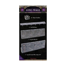 Dwarven Forge Castle Builder Long Wall NM