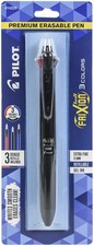 Pilot FriXion Ball 3 Color Extra Fine Point Erasable Pen Red Blue Black FRX14225