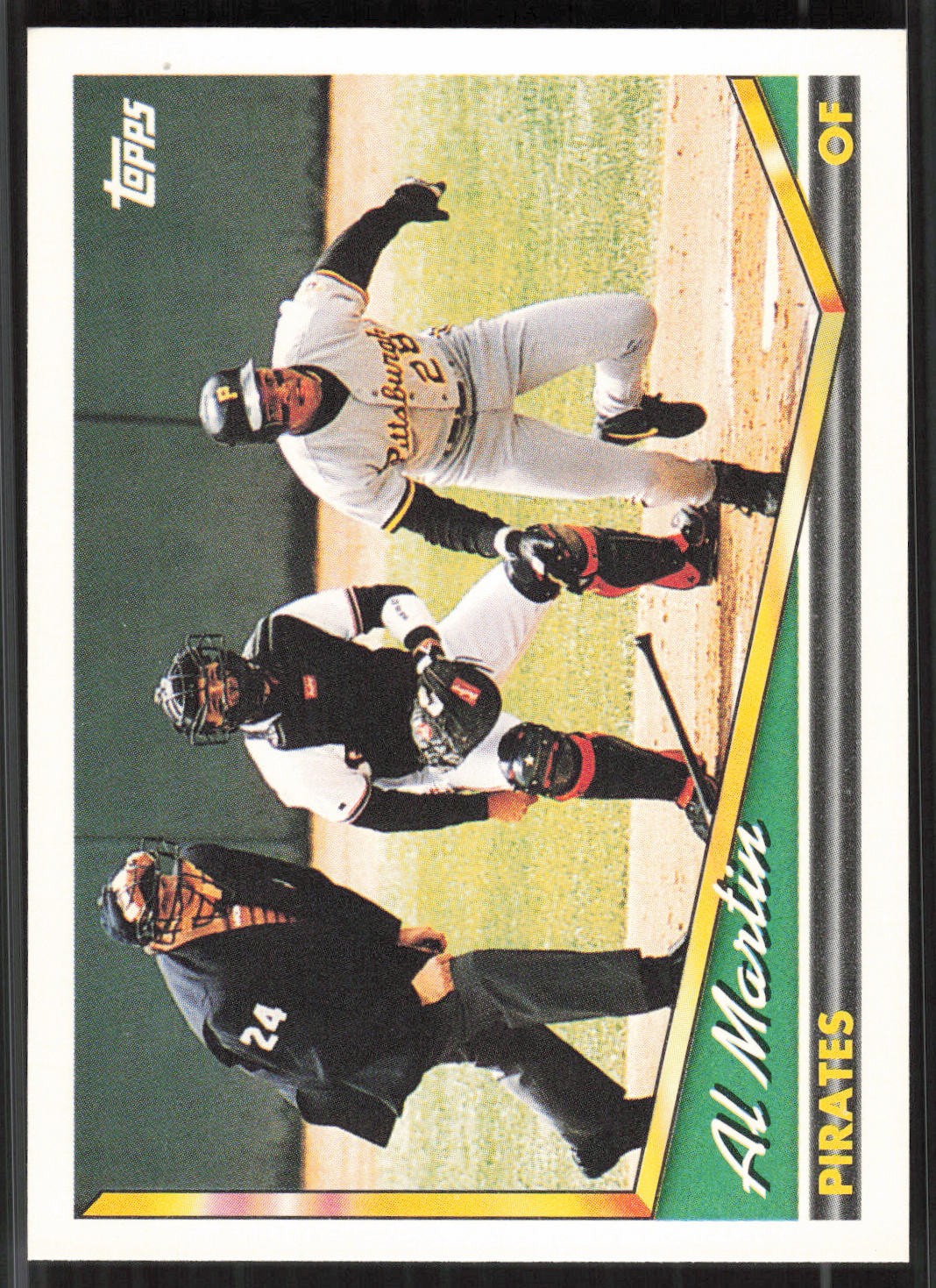 Al Martin, 1994 Topps, #366, Pittsburgh Pirates,