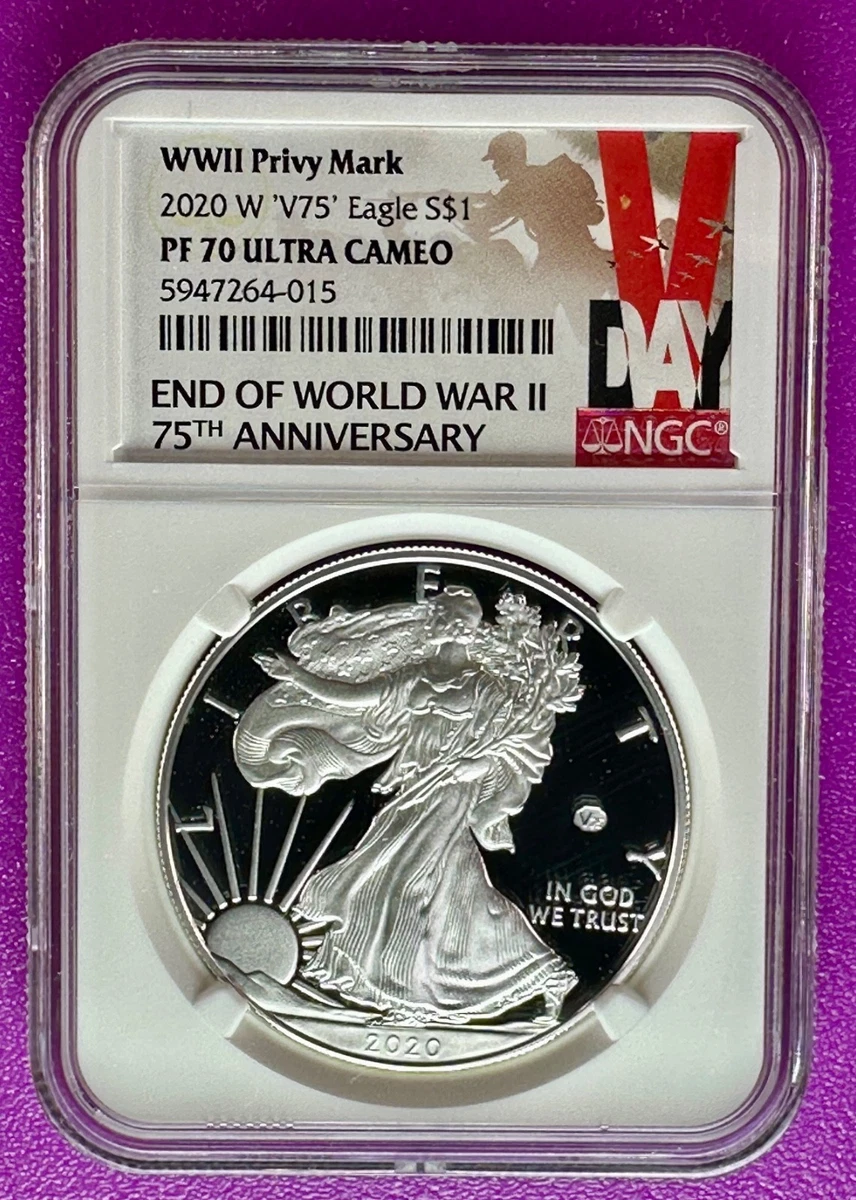 American Eagle PR 70 Graded 2020 Silver Bullion Coins for sale | eBay