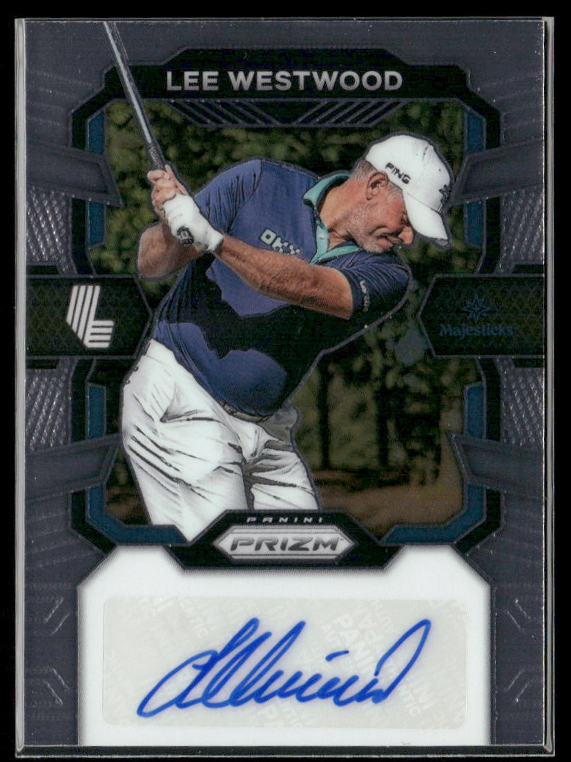 2024 Panini Prizm LIV Golf Lee Westwood Auto Autograph Card SIG-LWE