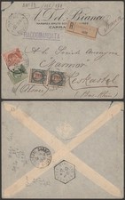 Italy 1925 - Registered Cover to France F151