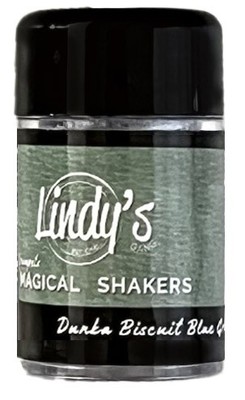 Lindy's Stamp Gang Magical Shaker 2.0 Individual Jar 10g-Dunka Biscuit Blue Gree