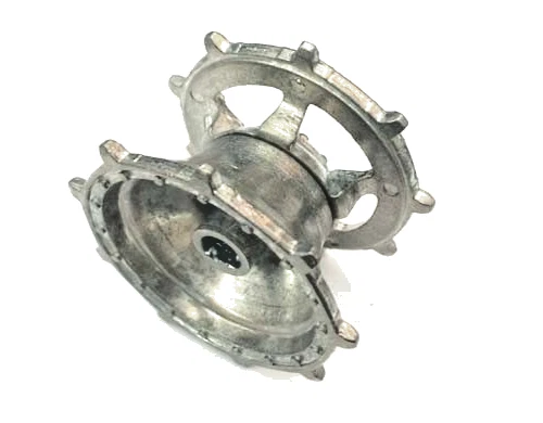 Henglong RC Tank 1/16 2.4Ghz German King Tiger Metal Driving Wheel 3888 Part - Image 3 of 4