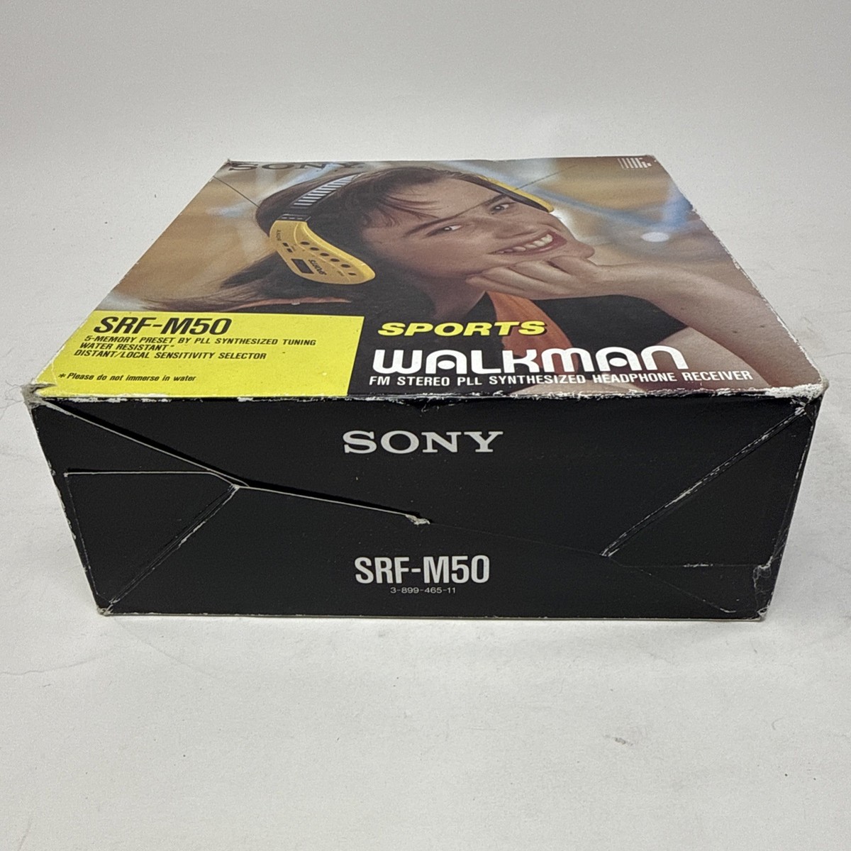 Sony Sports Walkman SRF-M50 FM Stereo Headset Headphone Receiver