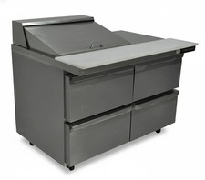 Continental Refrigerator SW48-12M 4 Drawer Refrigerated Sandwich Prep Table