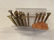 13 Midas Kelly Tool Co. New Zealand Leather Stamping Tools