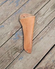 Western Tanned Leather Open Top Holster