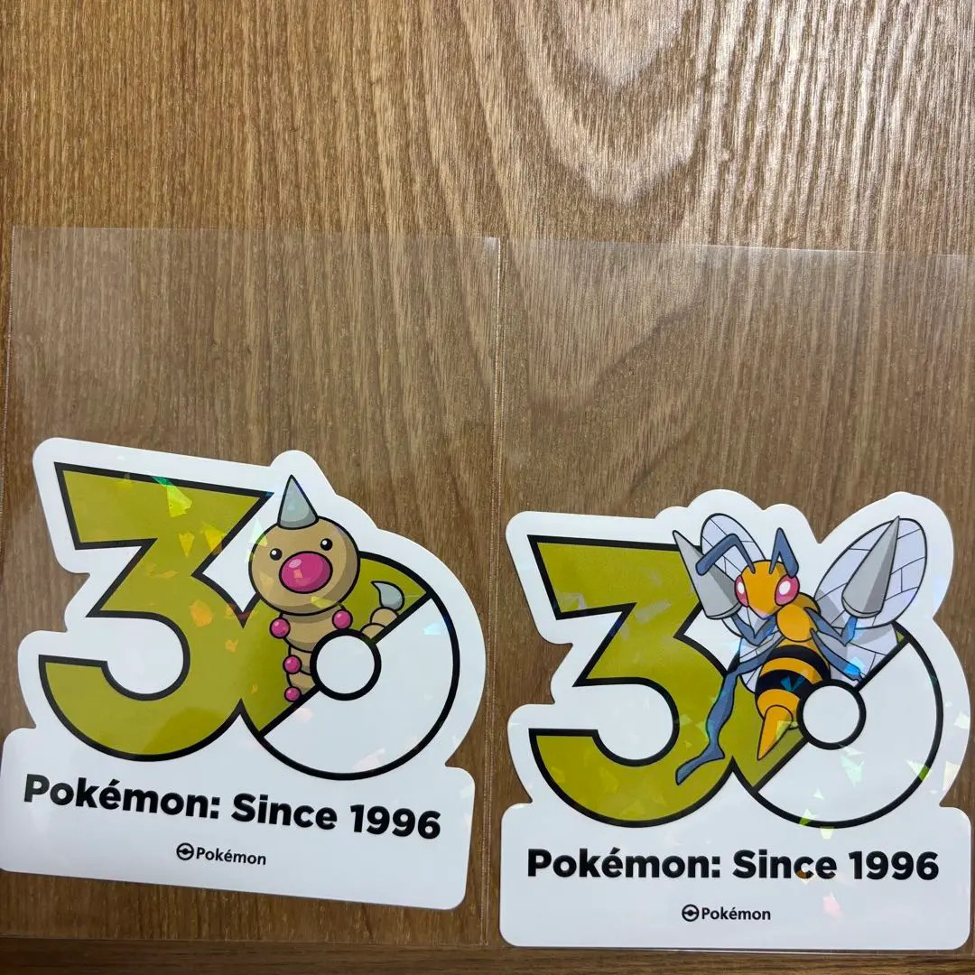 Pokemon Beedril Mega Festa Sticker 30th Anniversary Korea Exclusive