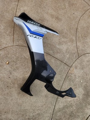 15-19 YAMAHA YZF R1M R1 OEM LEFT LOWER MID UPPER SIDE FAIRING  CARBON FIBER