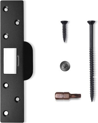 Extra Long Door Strike Plate 7'', Heavy Duty Version, Oversized Striker to Repair