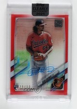 2021 Topps Clearly Authentic Auto Red 29/50 Dean Kremer #CAA-DK Auto 7rd