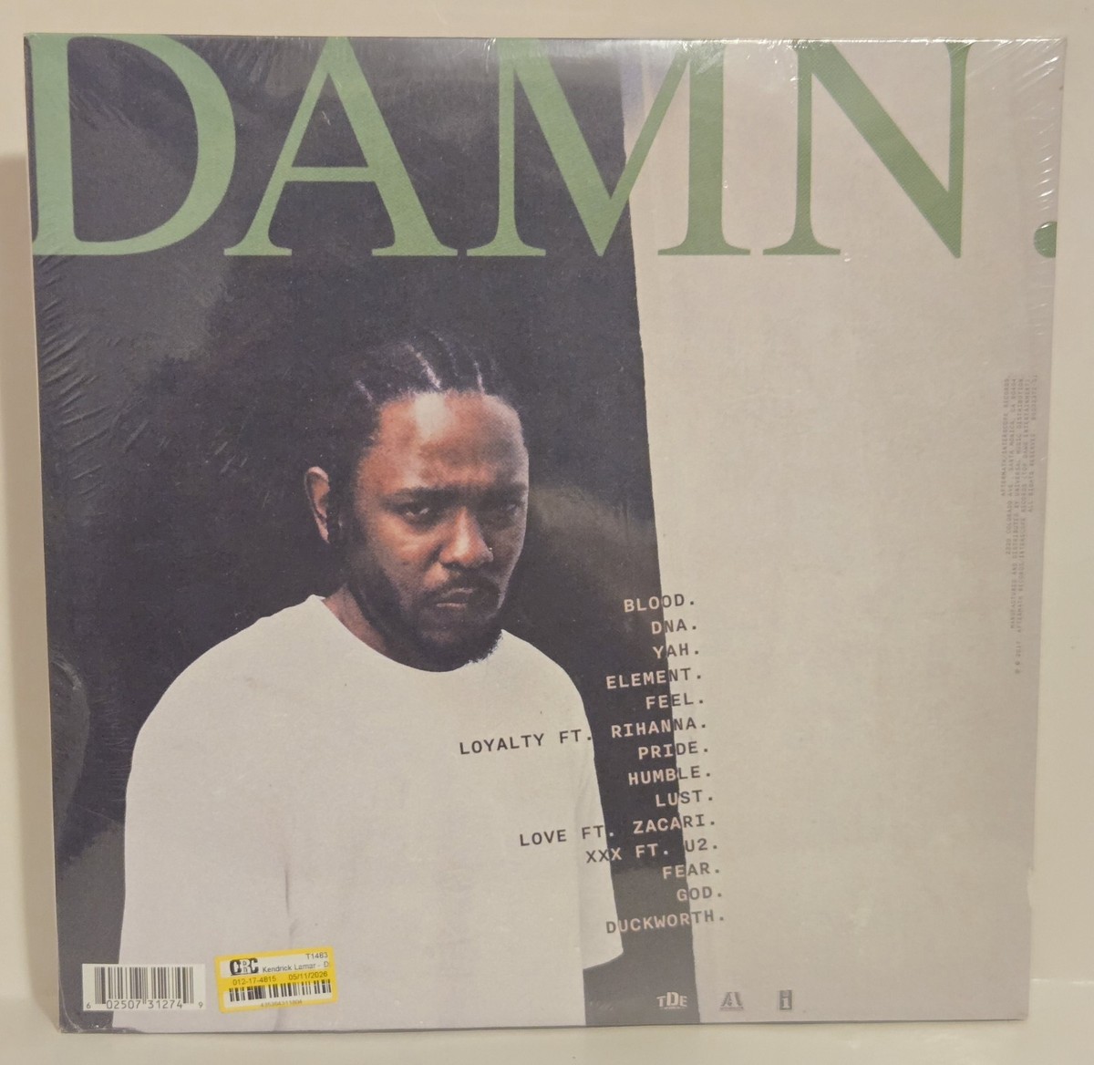 Damn by Kendrick Lamar (Record, 2020, 2-Disc, UME) for sale online