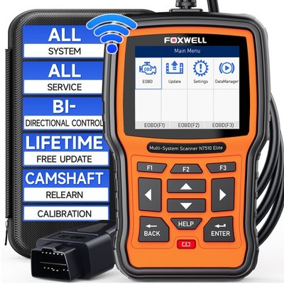 FOXWELL NT510 ELITE All System OBD2 Bidirectional Scanner Diagnostic Tool For RR