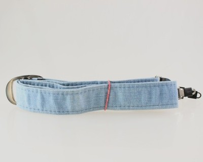 Rowi Kamergurt Trageriemen Carrying Neck strap Courroie jeans Look blau Neuware 