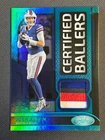 2025 Panini Certified Football Teal Josh Allen #CBM-JAN
