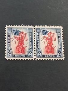 2 Scott S7 1961 U. S. 25 Cent Savings Stamps - No Gum -50 star Flag - Lot JSS2