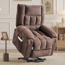Elderly Electric Power Lift chair Massage Recliner Chair Lazy Heated Lounge Sofa