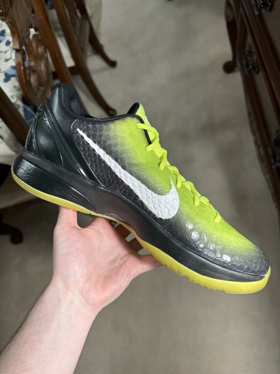 Size 12 - Nike Zoom Kobe 6 VI iD Green/Black Fade 446897-992 Rare