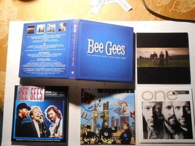 Rare 4CDs set  No longer made BEE GEES Warner years 1987-1991 ONE ESP +concert