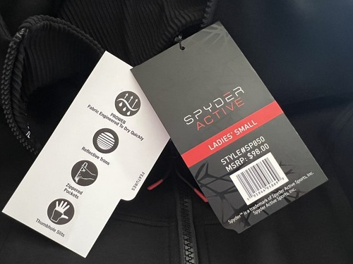 Spyder Women's Hayer Top - Black - Size S - Picture 3 of 3