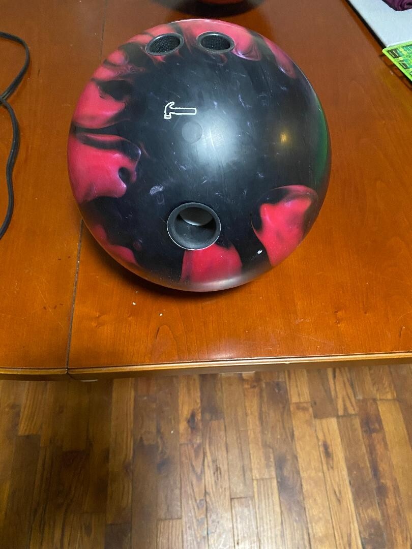used bowling balls 15 lbs hammer