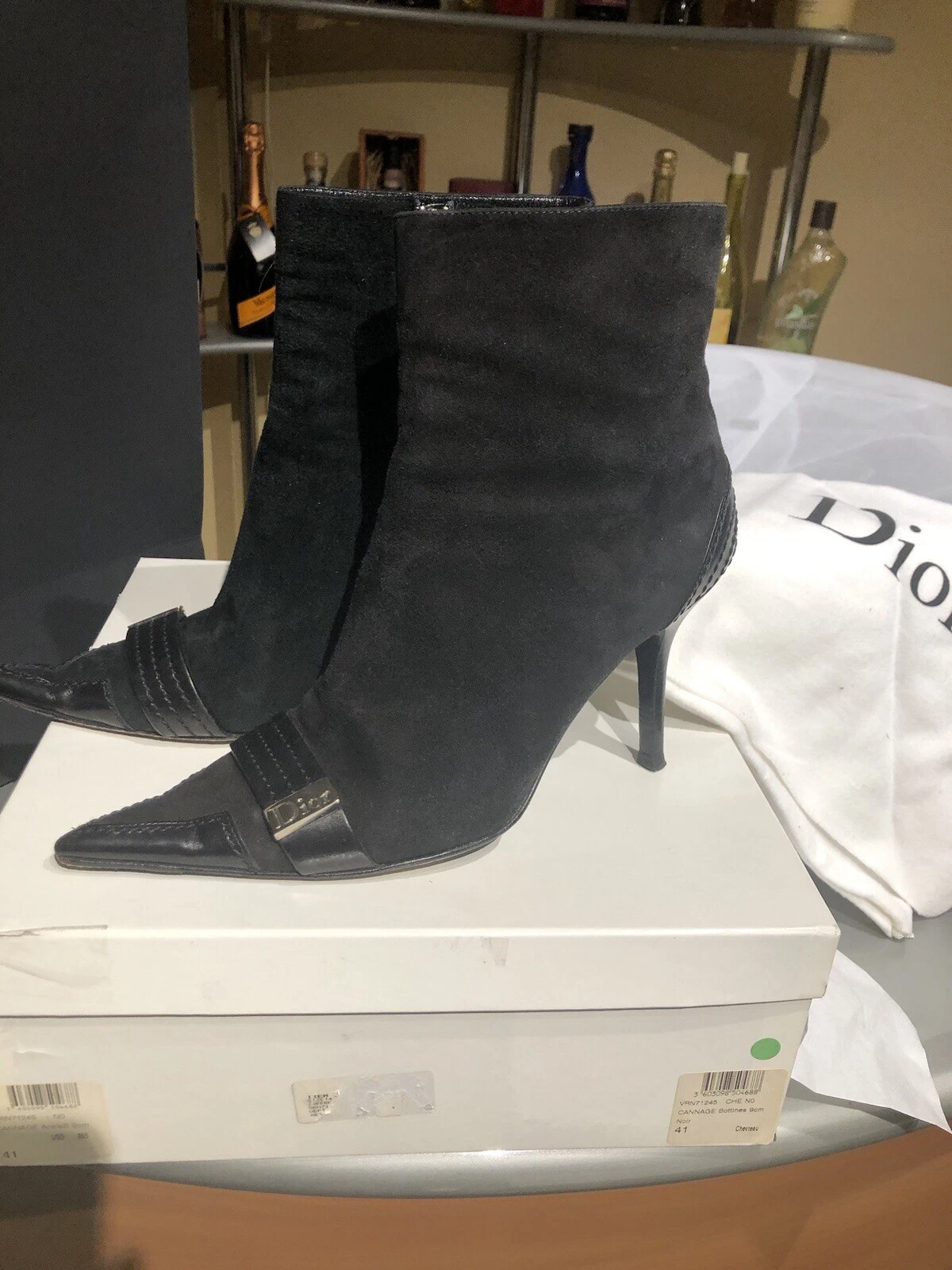 Bottines Dior Cannage taille 41