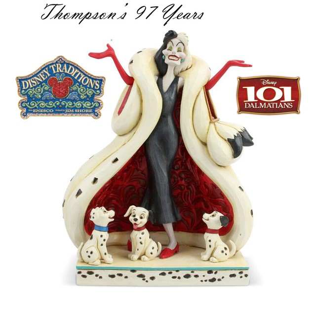 Jim Shore Disney Traditions Villains Cruella Devil Figurine 6005970 for sale online | eBay