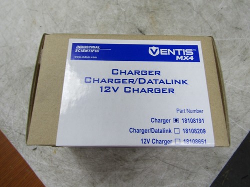💥NEW INDUSTRIAL SCIENTIFIC VENTIS MX4 CHARGER 12V 18108191