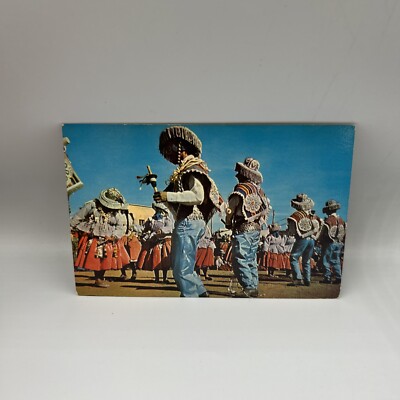 #74 Baile Tipico, Llamerada Bolivia Postcard Vintage Post Card