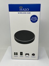 Halo Wireless Universal Charging Hub with USB-A and USB-C 801106747 Black