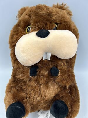 Nanco Belly Buddies Beaver 9'' Plush Stuffed Animal