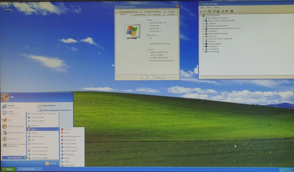 Lenovo Maschinen Windows XP Gamer PC i5 3,20GHz 500GB DVD-RW Computer COM CNC - Bild 2 von 4