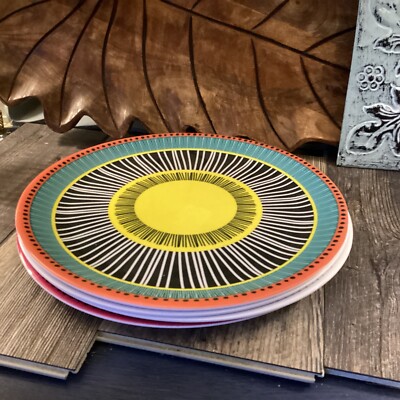 4  Almira Melamine Dinner Plates  Dishes Dinner Kitchen Gibson