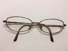 Genny Eyeglasses Italy 53 16 135 776-B 5339 Rose Gold Vintage Glasses