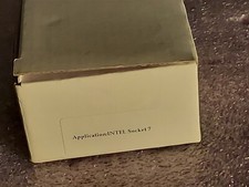 NIB Vintage NOS New Old Stock Socket 7 Heatsink Fan Cooler clips and compound