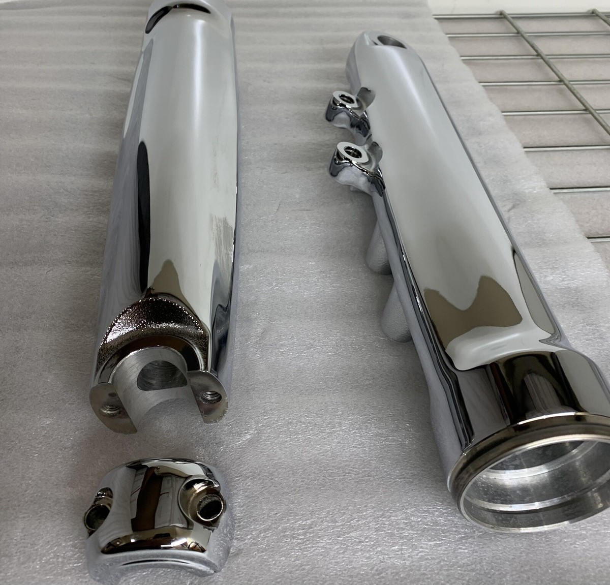 00s HARLEY DAVIDSON グレー フレイム フェード クローム Harley-Davidson Chroming | OE | Chrome