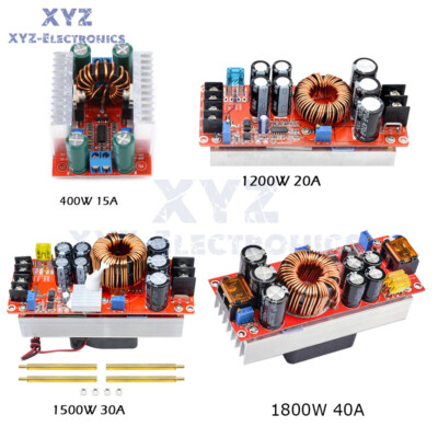 Jual 1200w 20a Dc Konverter Boost Step Up Power Supply Module In 8-60v