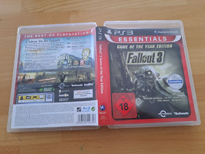 PS3 Spiel Fallout 3 Game of The Year Edition Sony PlayStation 3 USK 18 sehr gut