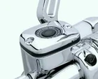 CHROME BRAKE FLUID CAP for Harley Davidson Sportster Softail Dyna Road King