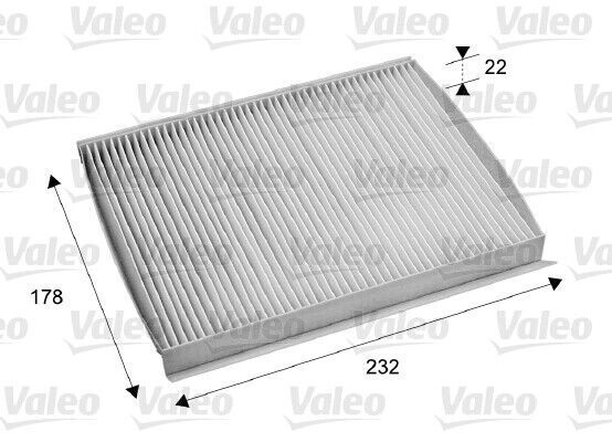 715686 VALEO Filter, interior air for CHRYSLER,FIAT,LANCIA