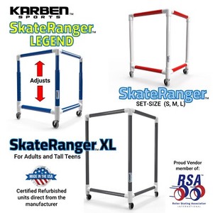 Roller Skating Trainers, Karben Sports SkateRangers, (Refurbished, see details)