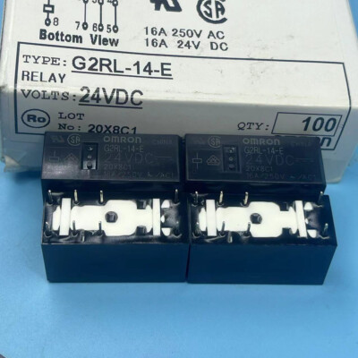 1piece G2RL-14-E 24VDC General Purpose Relay 16A 24VDC 8 Pins New